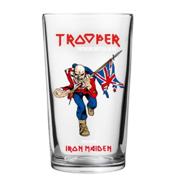 Iron Maiden - glass | Johnny Liquor